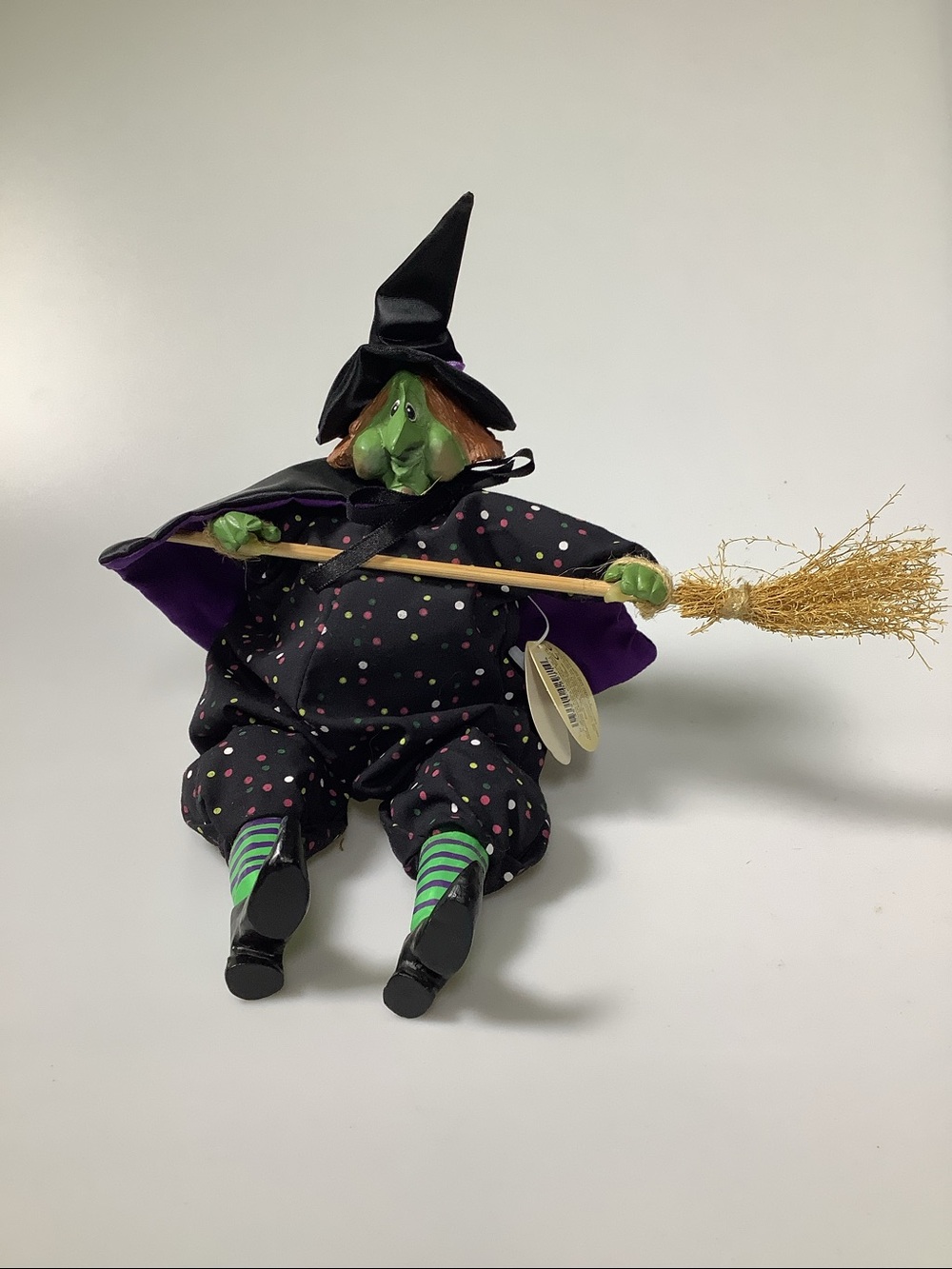 Russ Berrie Halloween figure Grizelda Witch by Kathleen Kelly Critter Factory